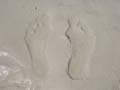 20100204145131 TanZanM - My footprints in the sand of Zanzibar!