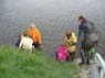 39 DSC00369 schoonspoelen in het kanaal